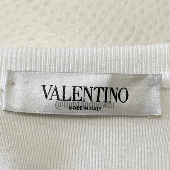 Valentino White Peplum Jacket XS EUC - Picture 7 of 9